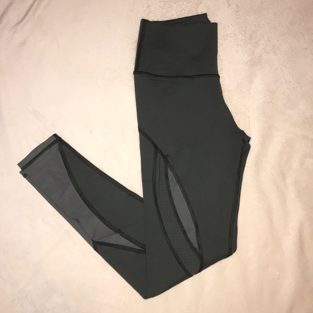 Aerie mesh detailed leggings